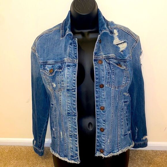 Hollister Denim Jacket Sz XS - Picture 1 of 5